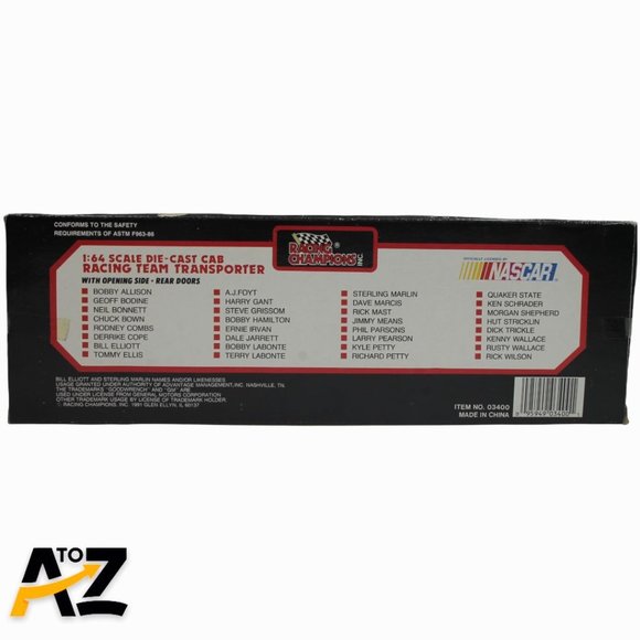 Racing Champions Bill Elliot #9 Melling Racing NASCAR 1:64 Team Transporter 1991 - Picture 4 of 11